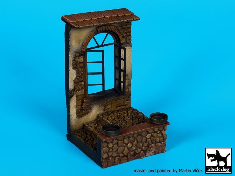 Black Dog D35067 House window base 1/35 – imagen 4
