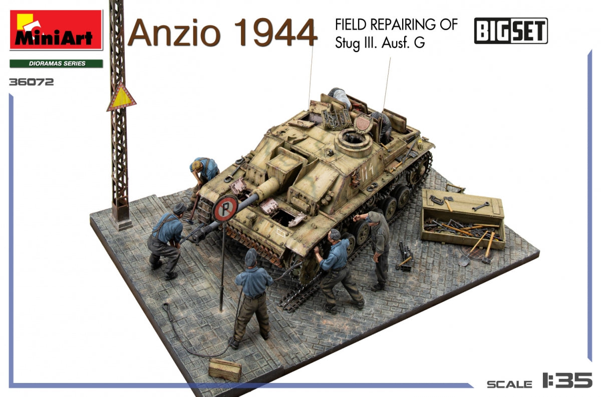 MiniArt 36072 Anzio 1944. Field Repairing of Stug III. Ausf. G. BIG SET 1/35 – image 8