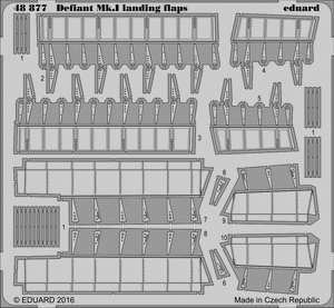 Eduard 48877 Defiant Mk. And landing flaps 1/48 AIRFIX