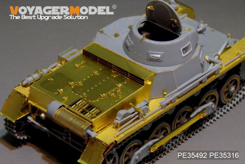 Maquette Voyager PE35492, char allemand Pz.Kpfw.I Ausf. B de la Seconde Guerre mondiale, pour maquette DRAGON 6186 au 1/35 – image 11
