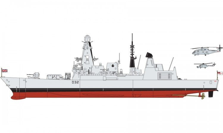 Airfix 12203 Type 45 Destroyer 1/350 – immagine 2