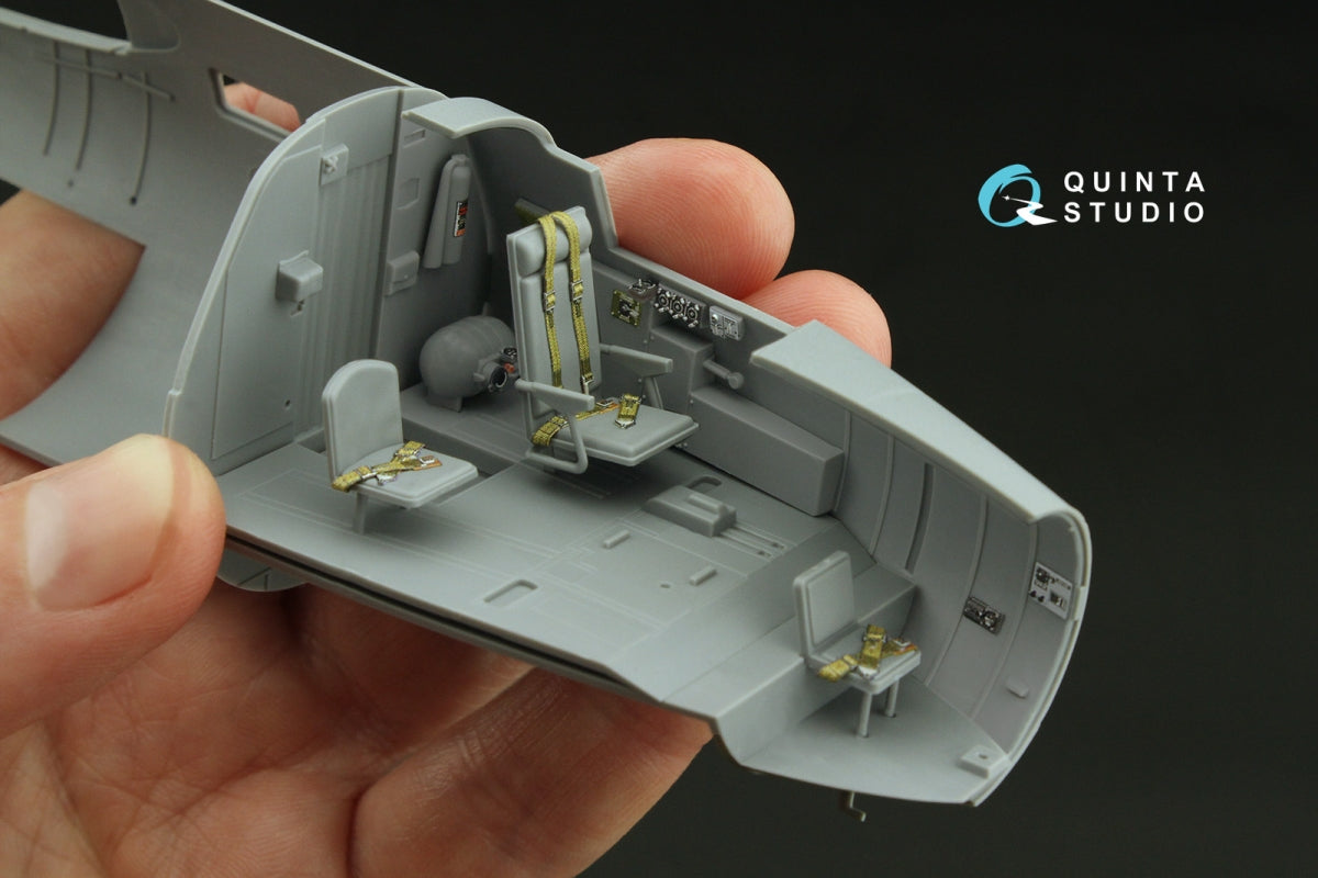 Quinta Studio QD48494 B-26B/C Marauder 3D-Printed coloured Interior on decal paper (ICM) 1/48 – Bild 10