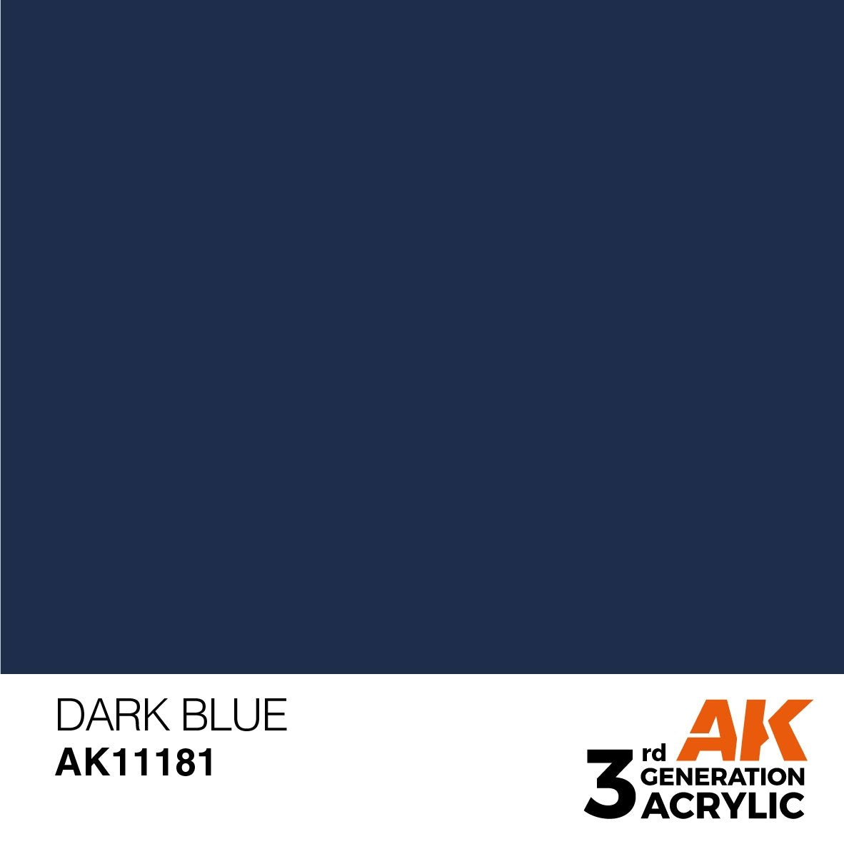 AK Interactive AK11181 BLEU FONCÉ – STANDARD 17 ml