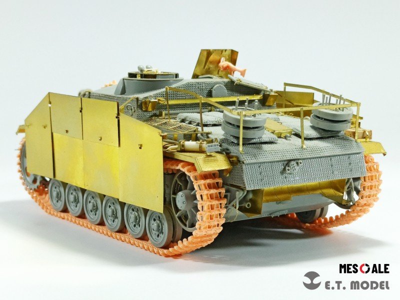 E.T. Model P35-014 WWII German Pz.Kpfw.III/IV Late Version（Type 6A）Workable Track ( 3D Printed ) 1/35 – immagine 4