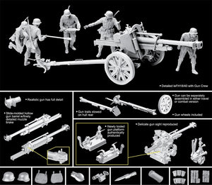 Dragon 6795 10.5cm leFH 18/40 w/Gun Crew 1/35 – image 2