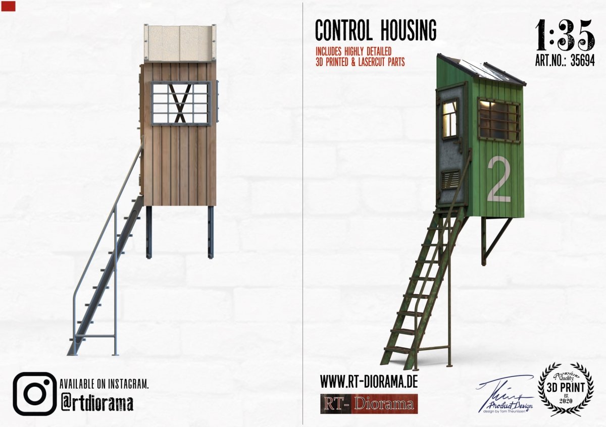 RT-Diorama 35694 Control Housing 1/35 – zdjęcie 2