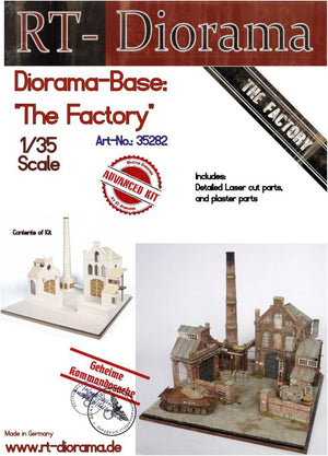 RT-Diorama 35282 Diorama-Base: &amp;quot;The Factory&amp;quot; 1/35