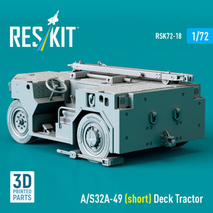 RESKIT RSK72-0018 A/S32A-49 (short) Deck Tractor (3D Printed model kit) 1/72 – image 3