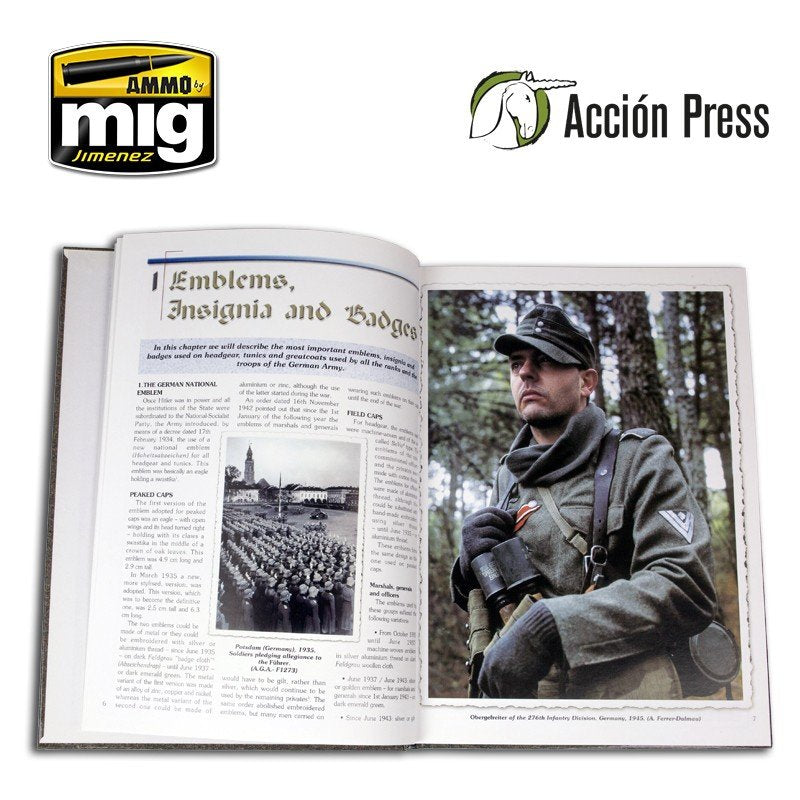 MUNITIONS de Mig Jimenez EURO0026 UNIFORMES DE L&amp;#39;ARMÉE ALLEMANDE - HEER (1933-1945) Anglais  – image 3