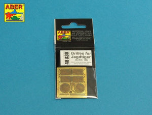 Aber 48A30 Grilles for Sd.Kfz.186 Jagdtiger 1/48 – immagine 3