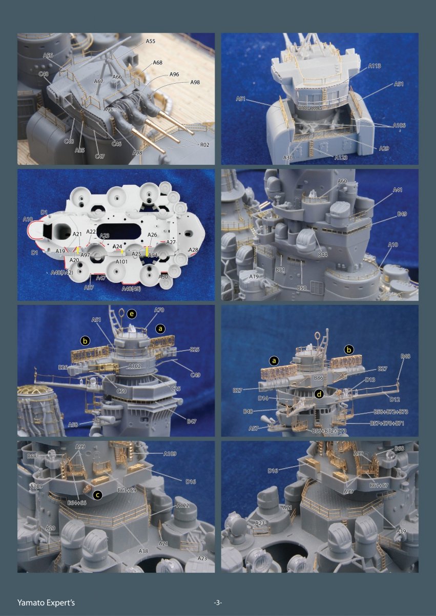 MK1 Design MD-35024 New Yamato Super Detail 1/350 – immagine 10