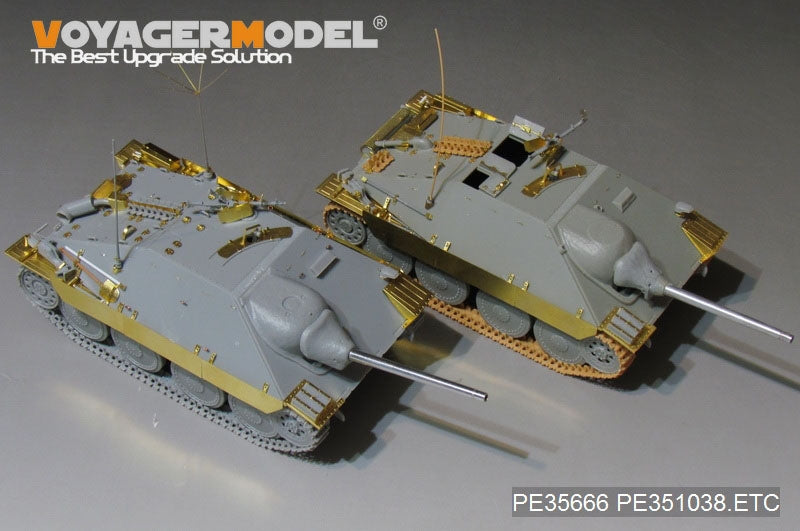 Voyager Model PE35666B WWII German Hetzer Tank Destroyer (includes a metal barrel) For DRAGON 6030 1/35 – imagen 12