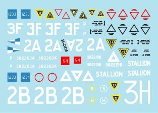 Star Decals 35-C1328 British LVT-2 Buffalo Mk II. LVT-2 and LVT(A)-2. Walcheren landings, Nijmegen and the Rhine crossing. 1/35 – zdjęcie 2