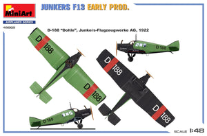 MiniArt 48002 JUNKERS F13. EARLY PROD 1/48 – immagine 24