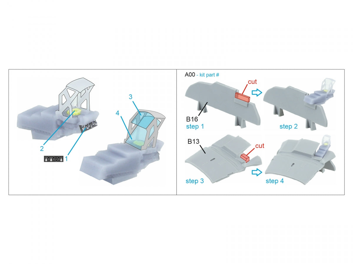 Quinta Studio QP+48039 Ka-52 HUD Zvezda 1/48 – immagine 2