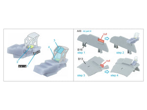 Quinta Studio QP+48039 Ka-52 HUD Zvezda 1/48 – immagine 2