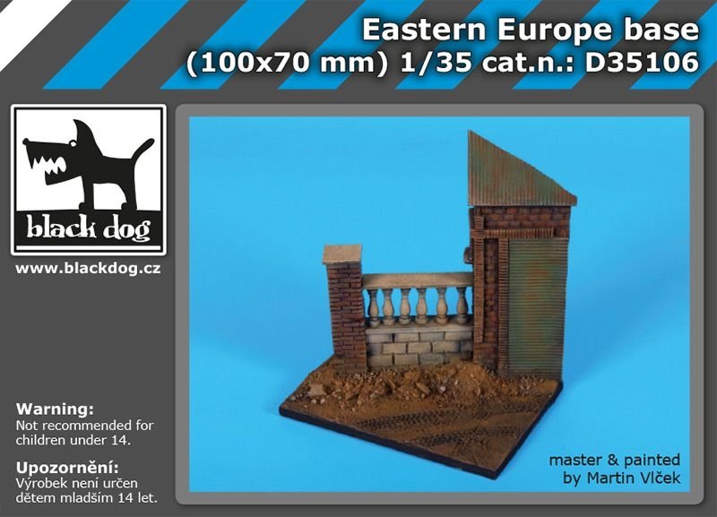 Black Dog D35106 Base Europe de l'Est 1/35 