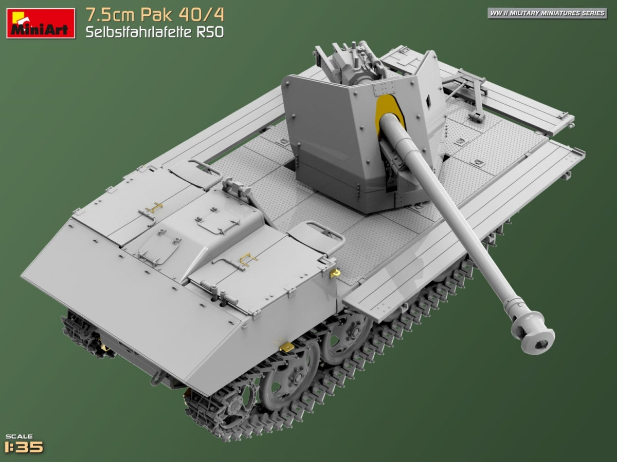MiniArt 35483 7.5cm Pak 40/4. Selbstfahrlafette RSO 1/35 – Bild 8