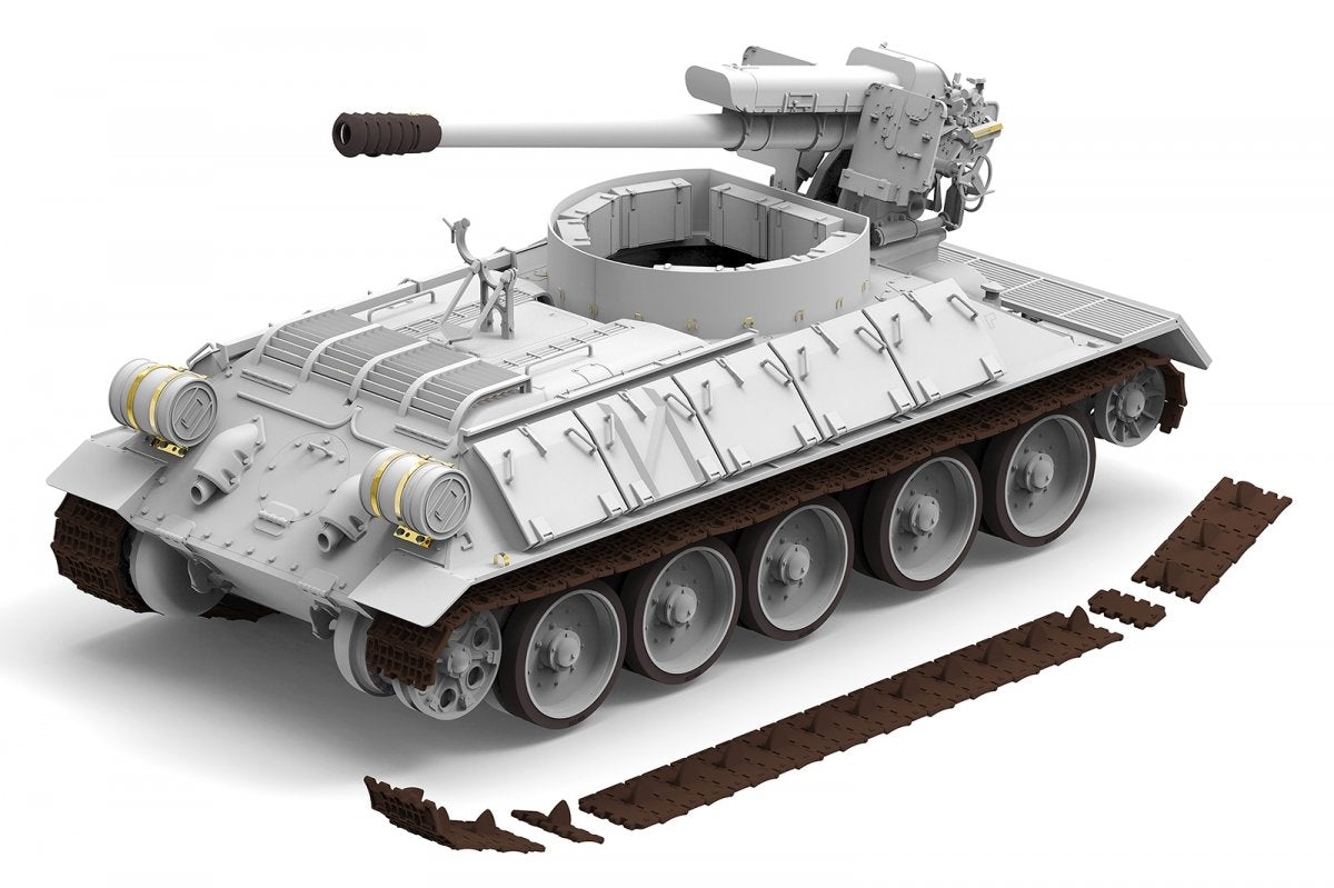 Rye Field Model 5030 T-34/D-30 122MM SYRIAN SELF-PROPELLED HOWITZER 1/35 – Bild 5