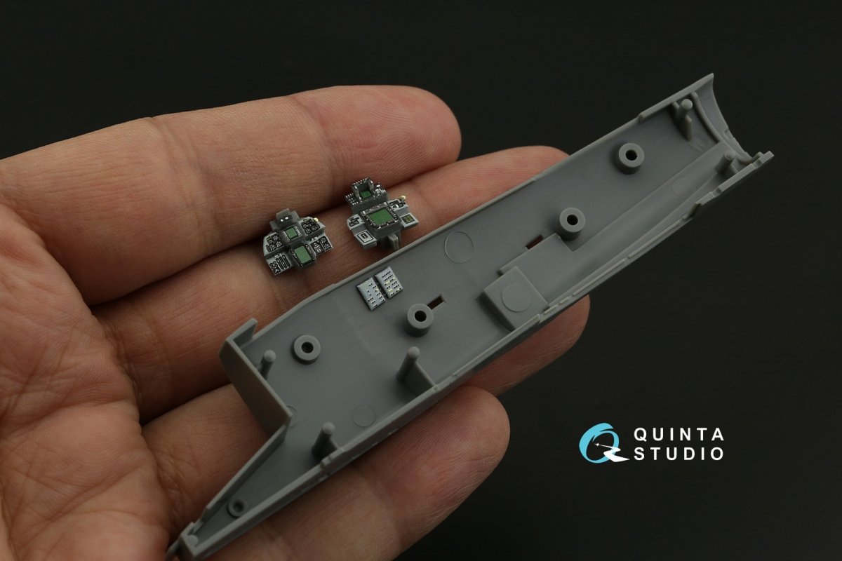 Quinta Studio QD72061 F-14B 3D-Printed &amp;amp; coloured Interior on decal paper (GWH) 1/72 – imagen 9
