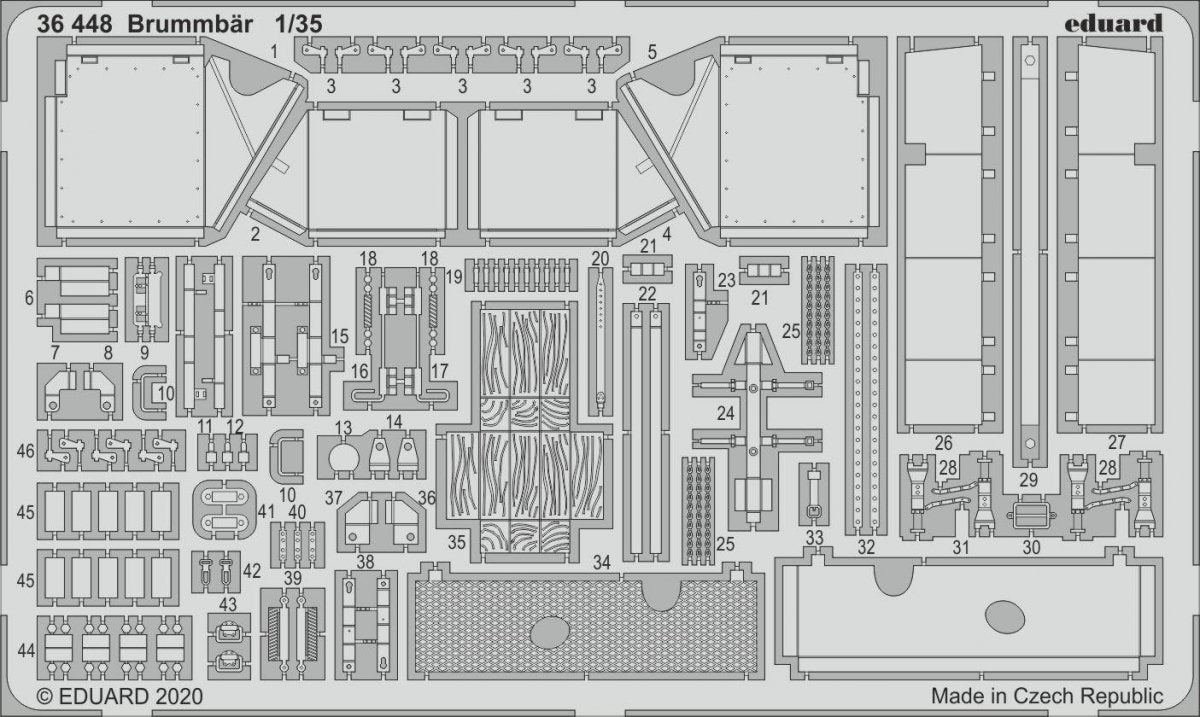 Eduard BIG3599 Brummbär 1/35 for Academy – image 3