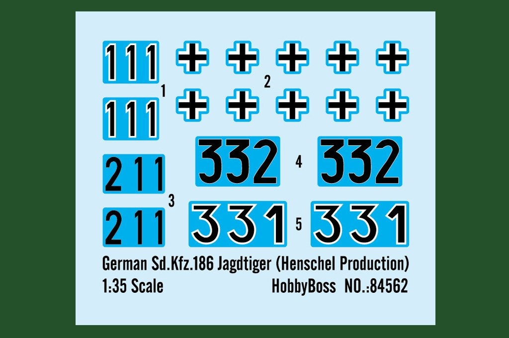 Hobby Boss 84562 German &amp;quot;Tiger&amp;quot; tank destroyer (Henschel type) 1/35 – imagen 3