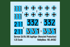 Hobby Boss 84562 German &amp;quot;Tiger&amp;quot; tank destroyer (Henschel type) 1/35 – imagen 3