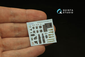 Quinta Studio QD72062 Me 410 3D-Printed &amp;amp; coloured Interior on decal paper (Fine Molds) 1/72 – Bild 3