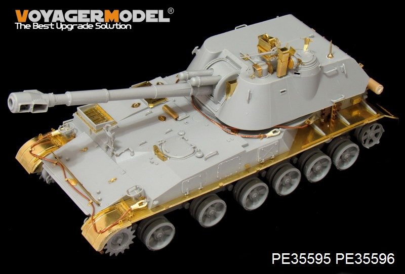 Voyager Model PE35595 Modern Russian 2S3 152mm Self-Propeller Howitzer early Basic For TRUMPETER 05543 1/35 – Bild 3