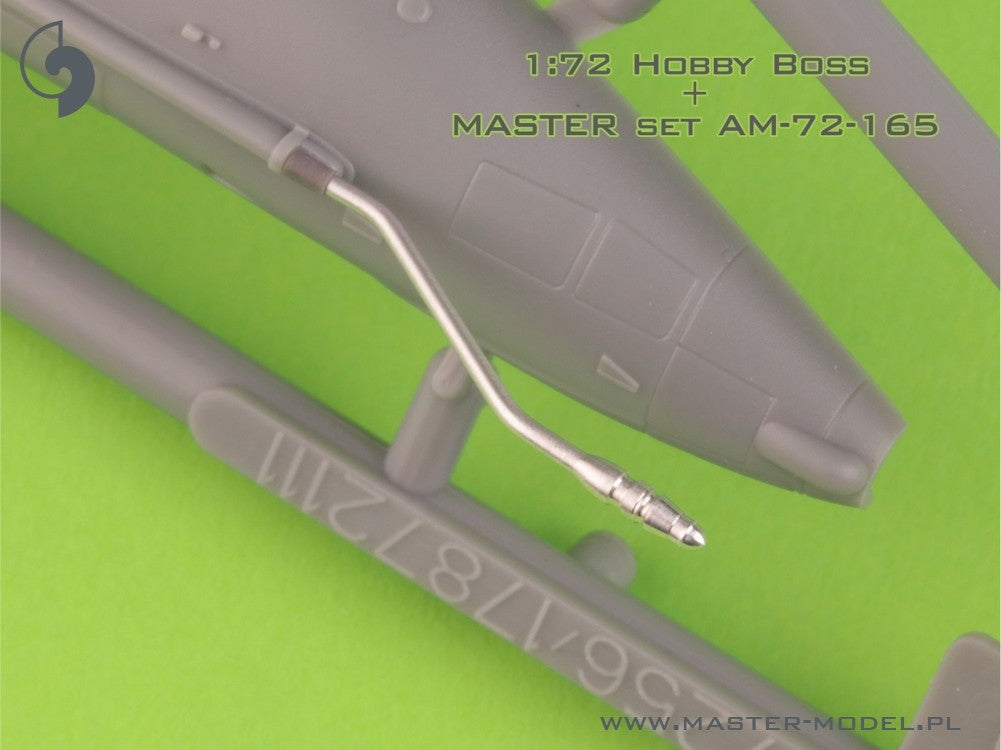 Master AM-72-165 A-4 Skyhawk - CURVED Refueling Probe Boom (used on A-4M/N, OA-4M &amp;amp; late A-4E/F &amp;amp; TA-4F/J versions) 1/72 – image 3