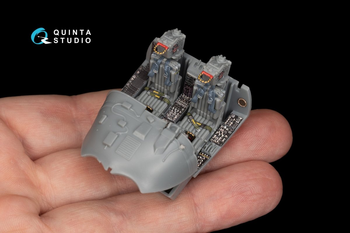 Quinta Studio QD48183 KA-6D Intruder 3D-Printed &amp;amp; colored Interior on decal paper (for conversion from HobbyBoss kit) 1/48 – image 5