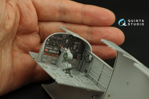 Quinta Studio QD32203 B-25J Mitchell Glass nose 3D-Printed &amp;amp; coloured Interior on decal paper (HK models) 1/32 – zdjęcie 8