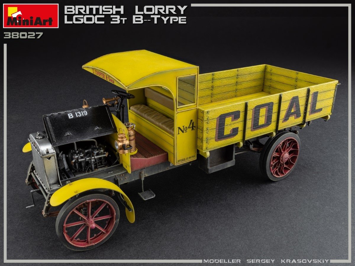 MiniArt 38027 BRITISH LORRY 3T LGOC B-TYPE 1/35 – image 6
