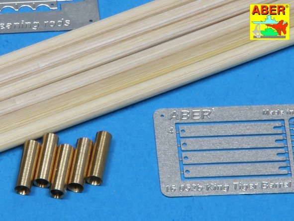 Aber 16052 Barrel cleaning rods with brackets for Tiger II 1/16 – imagen 3