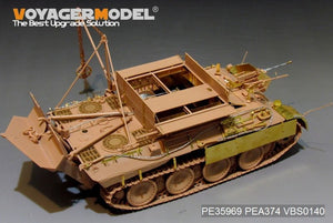 Voyager Model PE35969 WWII German Bergepanther Ausf.A (Early type,Panther A tool holders) Basic For MENG SS-015 1/35 – Bild 10