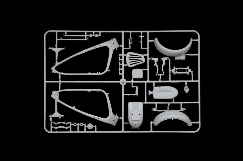 Italeri 7406 ZUNDAPP KS 750 with Sidecar 1/9 – Bild 10