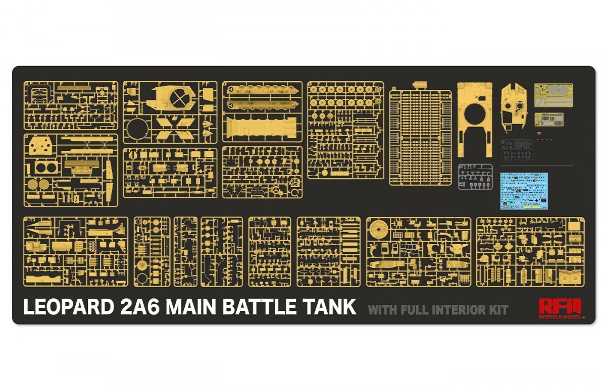 Rye Field Model 5066 Leopard 2 A6 - FULL INITERIOR 1/35 – Bild 2