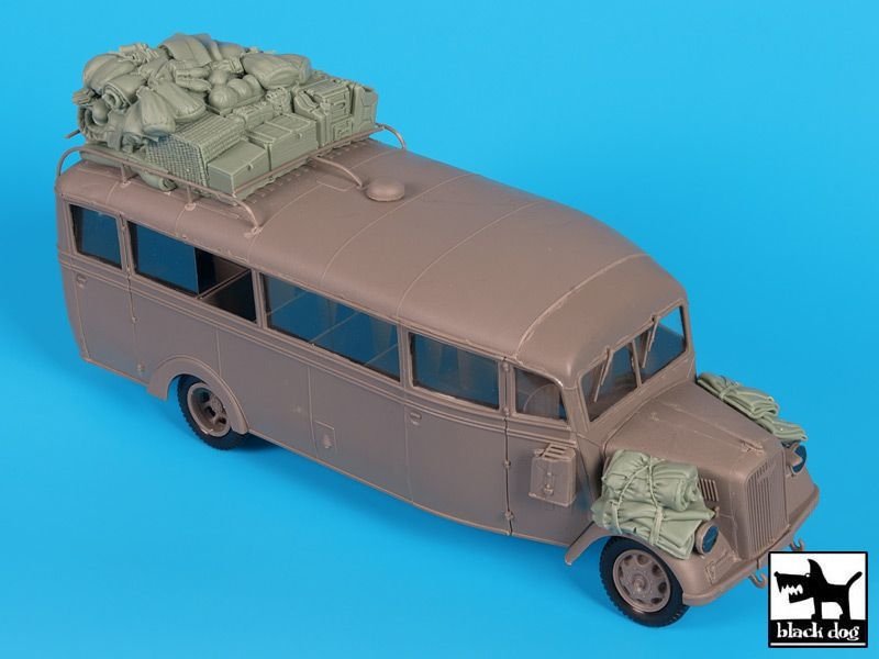 Black Dog T35171 Opel Blitz 3.6-47 Omnibus accessories set 1/35 – immagine 3