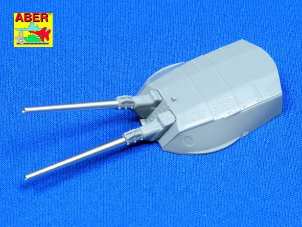 Aber 350L-08 Set of 8 pcs 406 mm barrels for Japanese ships Mutsu and Nagato 1/350 – imagen 3
