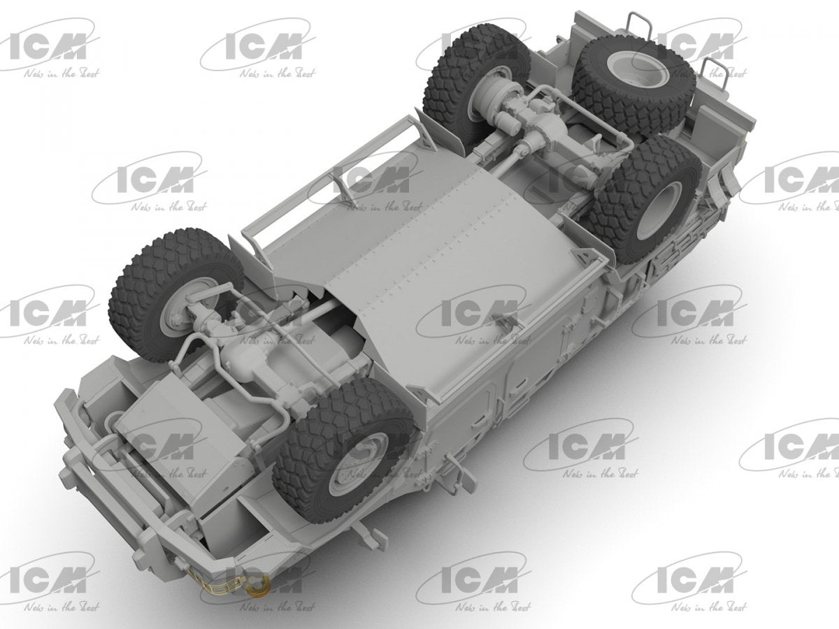 ICM 35014 Kozak-2 Ukrainian MRAP-class Armored Vehicle 1/35 – zdjęcie 7