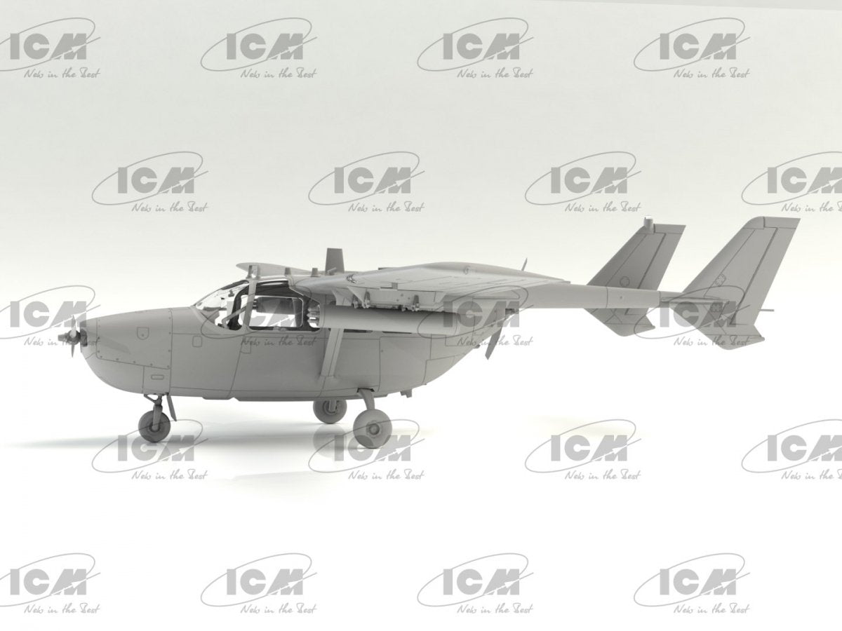 ICM 48292 O-2A (late production) USAF Observation Aircraft 1/48 – Bild 4