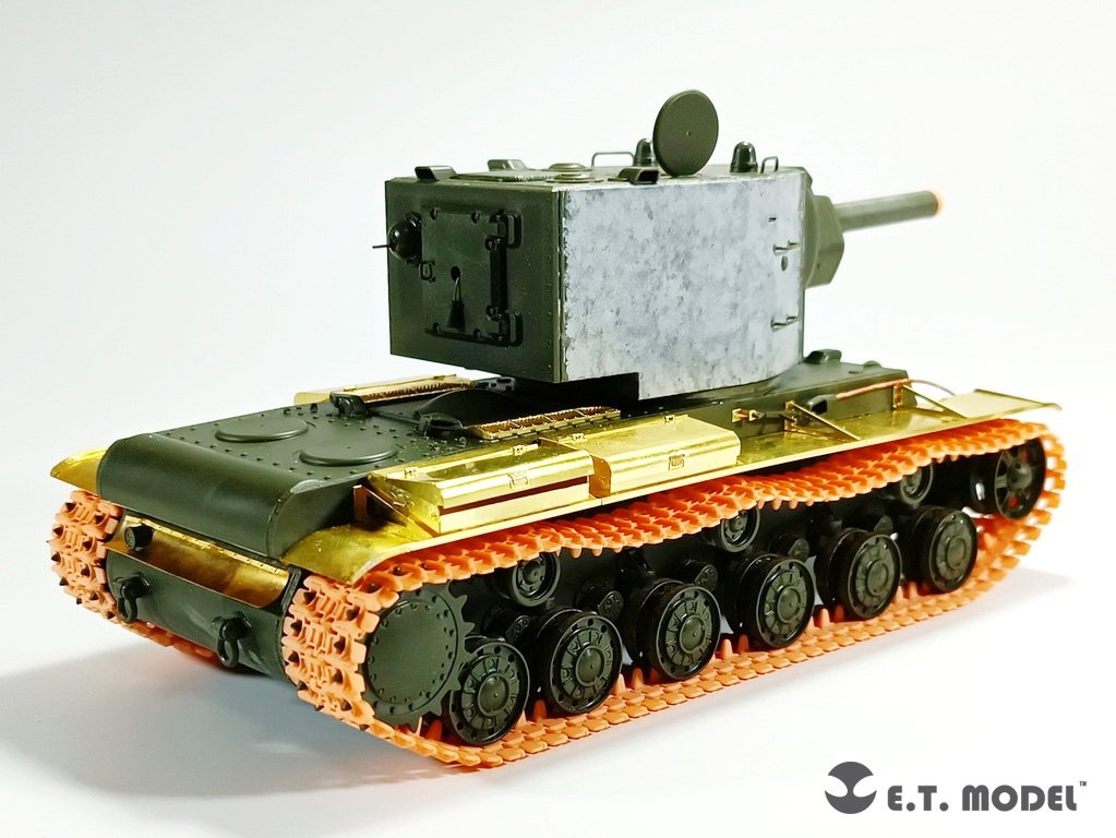 E.T. Model E35-309 Russian KV-2 Heavy Tank Basic For TAMIYA 35375 1/35 – immagine 4