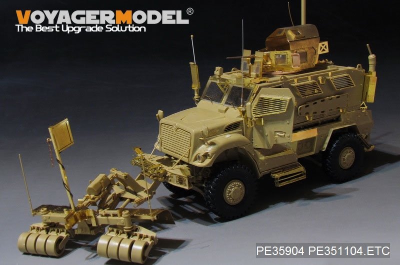Voyager Model PE351104 Modern US Army Spark Mine Roller Upgrade Set For PANDA HOBBY 1/35 – zdjęcie 3