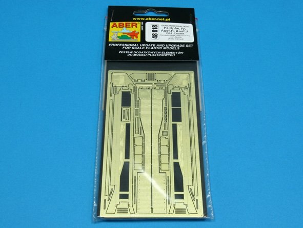 Aber 48018 German medium tank Pz.Kpfw. IV, Ausf. H, J early - vol. 2 - additional set - fenders 1/48 – immagine 3
