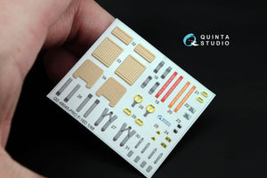 Quinta Studio QD48045 F-16D (block 30/40/50) 3D-Printed &amp;amp; coloured Interior on decal paper (for Kinetic kit) 1/48 – imagen 4