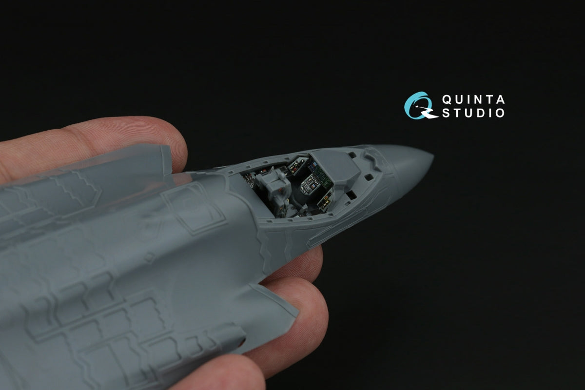 Quinta Studio QD72192 F-35C Lighting II 3D-Printed &amp;amp; coloured Interior on decal paper (Italeri) 1/72 – imagen 9