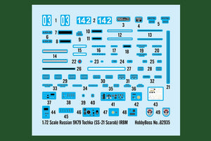 Hobby Boss 82935 Tochka SS-21 Scarab IRBM russe 9K79, échelle 1/72 – image 4
