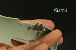 Quinta Studio QD48399 F8F-2 Bearcat 3D-Printed &amp;amp; coloured Interior on decal paper (Academy) 1/48 – immagine 10