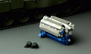 Meng Model TS-006 Russian Main Battle Tank T-90 1/35 – imagen 10