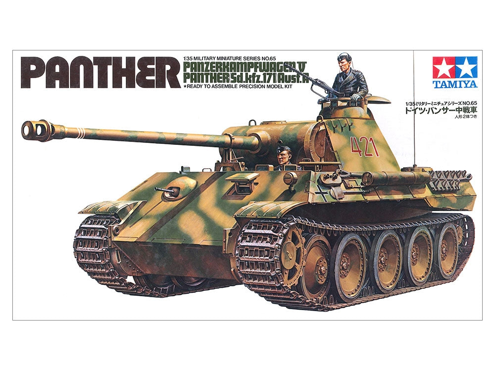 Tamiya 35065 Panzerkampfwagen V Panther Sd.kfz.171 Ausf.A 1/35 – immagine 2